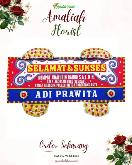 Papan Bunga Ucapan Selamat Kedung Badak